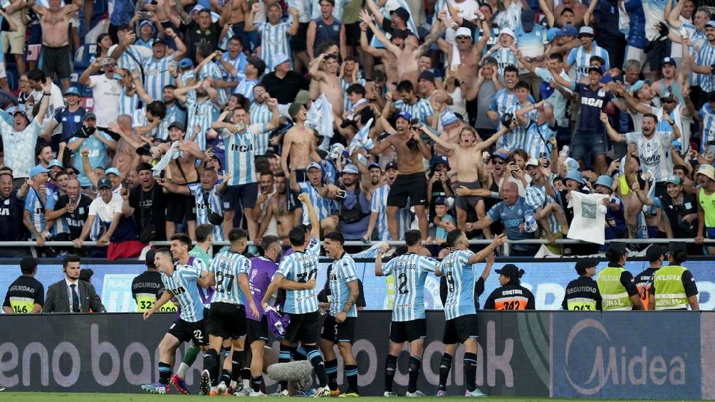 Quedó campeón con Racing