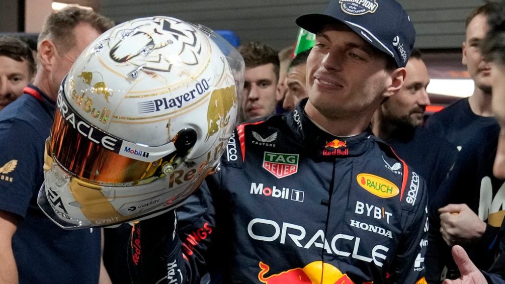 Verstappen se coronó en Las Vegas