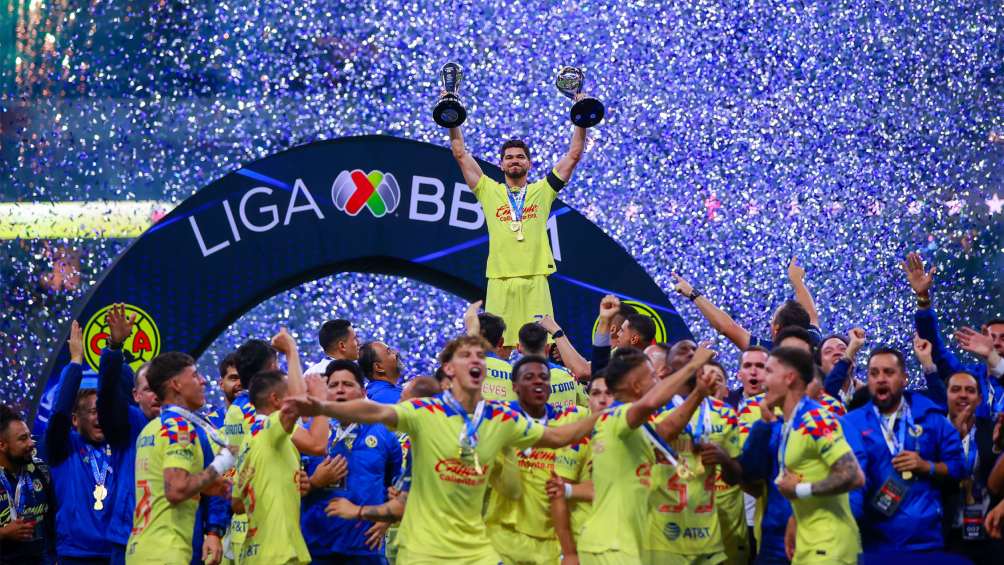 América, actual bicampeón de la Liga MX