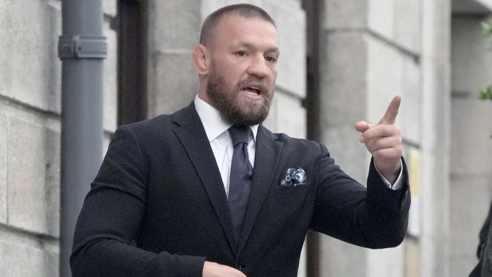 McGregor rompió el silencio sobre su acusación