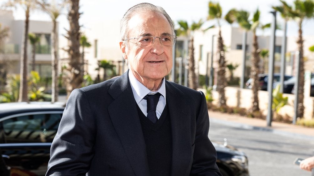 Florentino Pérez, presidente del Real Madrid