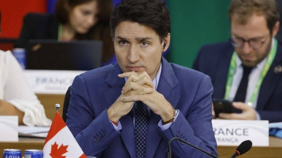 El primer ministro de Canadá, Justin Trudeau, está en espera de las advertencias de EU.