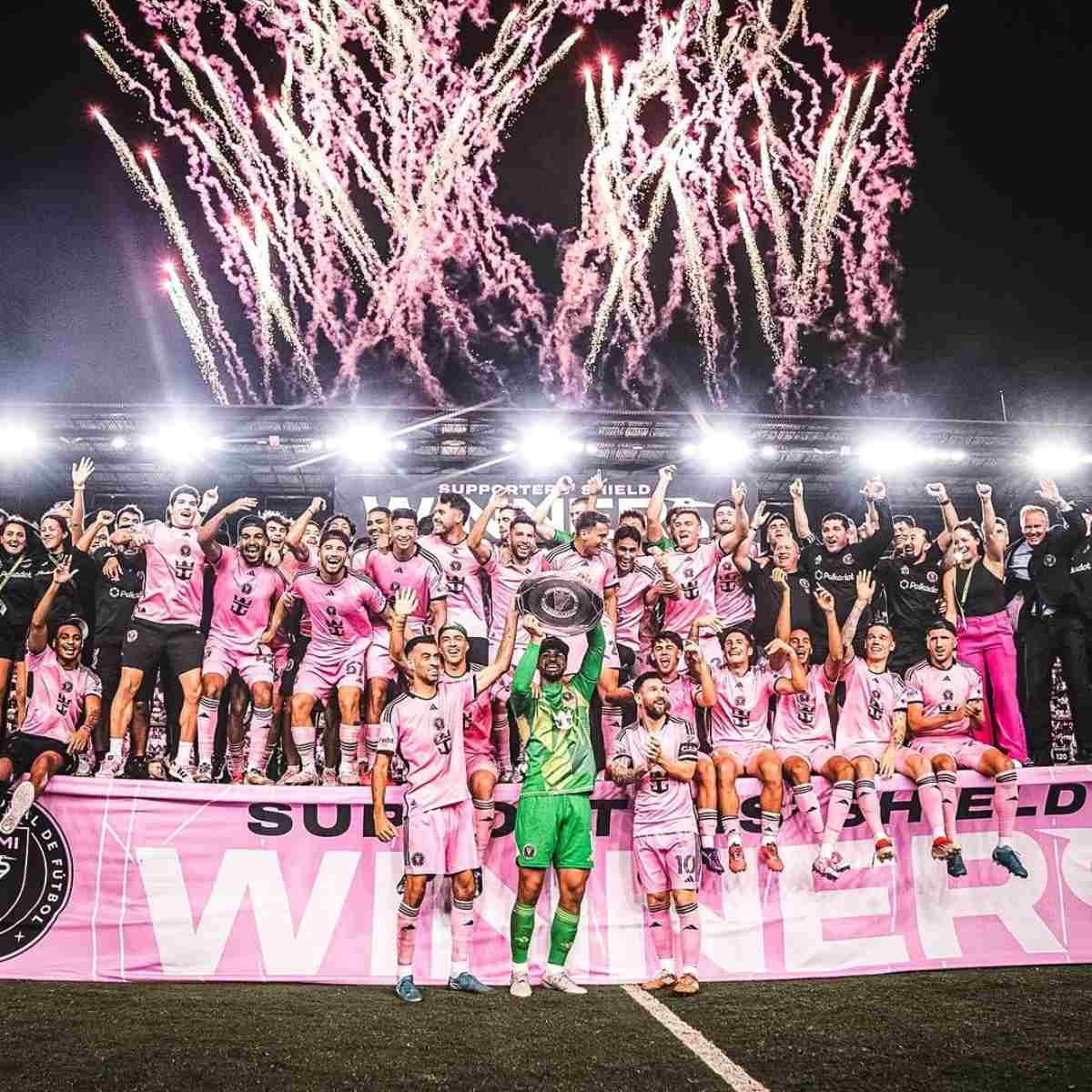 Suárez ya ganó el Supporters Shield con Inter Miami 