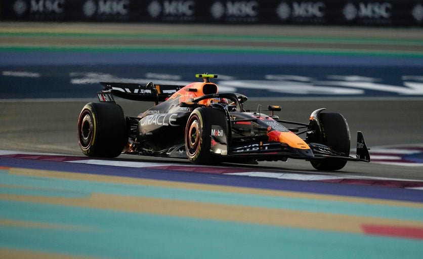 Checo Pérez en la SQ1 del GP de Qatar