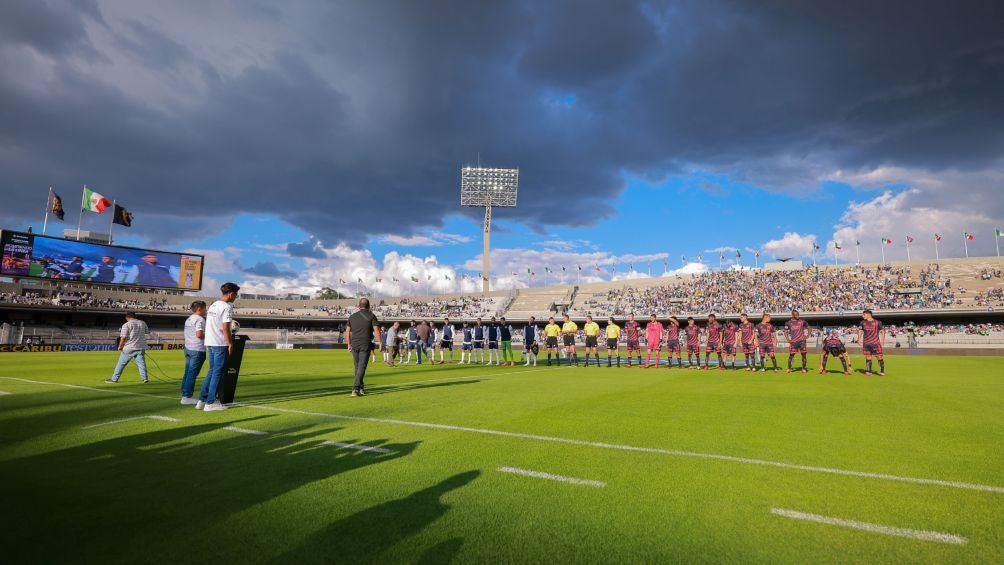 Ciudad Universitaria en partido de Pumas