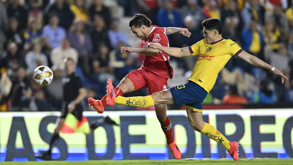 Las Águilas tomaron la ventaja ante Toluca