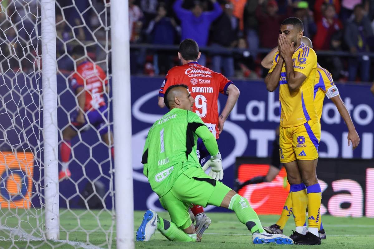 Tigres también cayó en su visita ante San Luis 