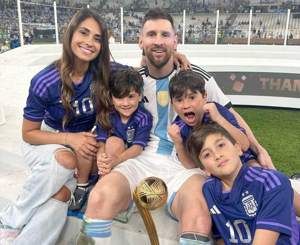 Messi y su familia dejaron Barcelona en 2021