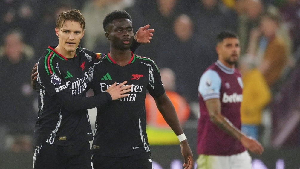 Arsenal goleó a domicilio al West Ham