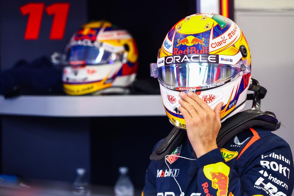 Checo quedó eliminado en la SQ1 en Losail