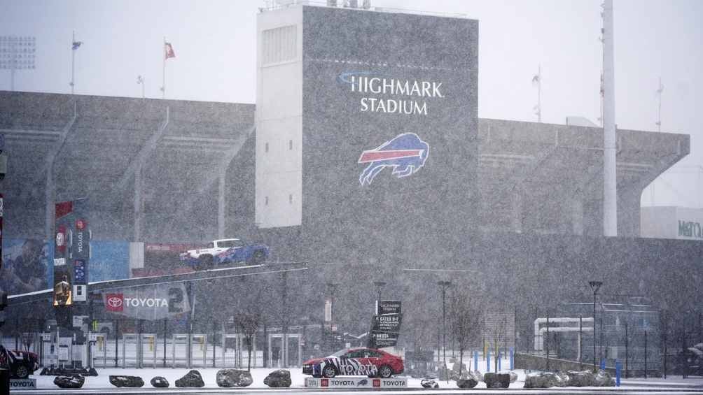 ¡Llegó la nieve! Partido entre Buffalo y San Francisco apunta a ser afectado por nevada