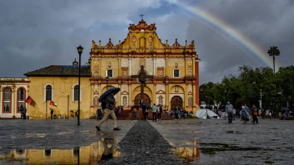 El pronóstico del clima también indica lluvias para algunas entidades. 