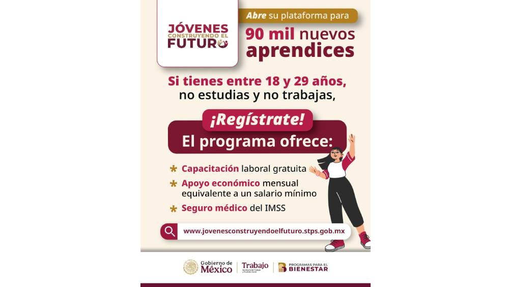 Este es un programa social respaldado por el Gobierno Federal. 