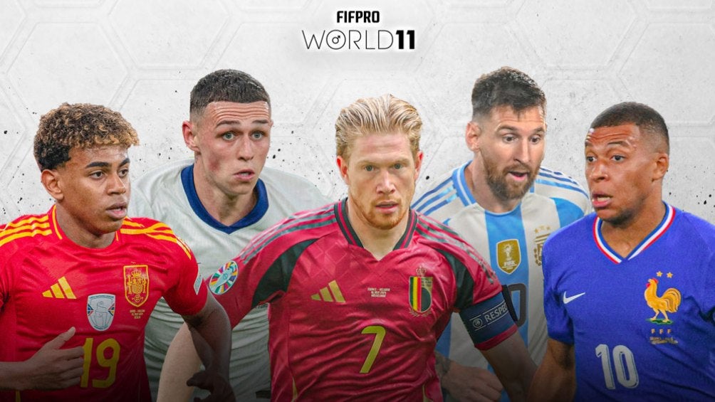 Revelados los candidatos para el FIFPRO WORLD XI; Messi y Cristiano Ronaldo incluidos