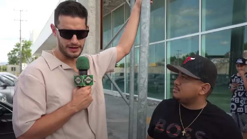 Gracias a su programa Radar, el influencer ha ganado mucha popularidad entre la gente. 