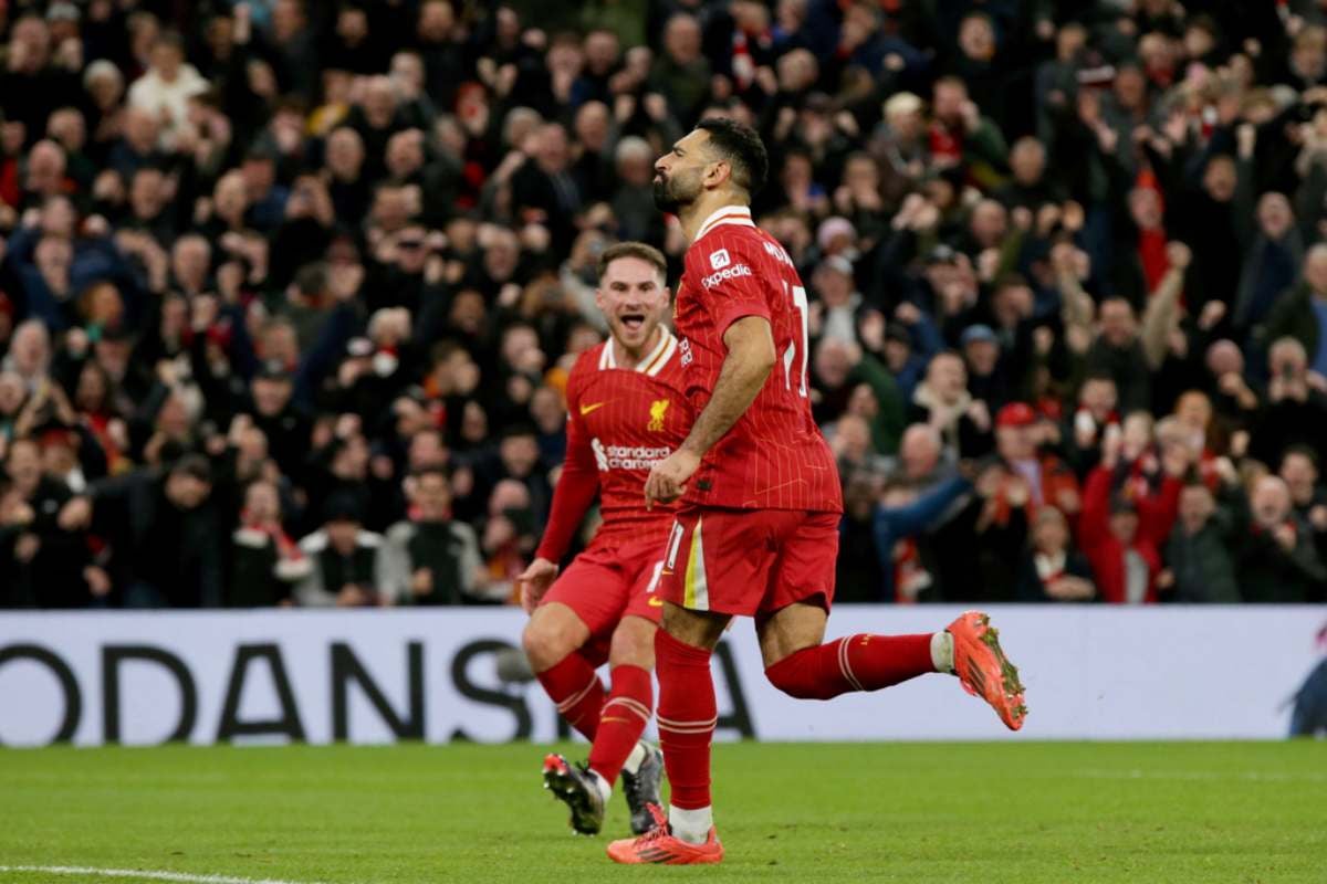 Salah atraviesa un buen momento con Liverpool 