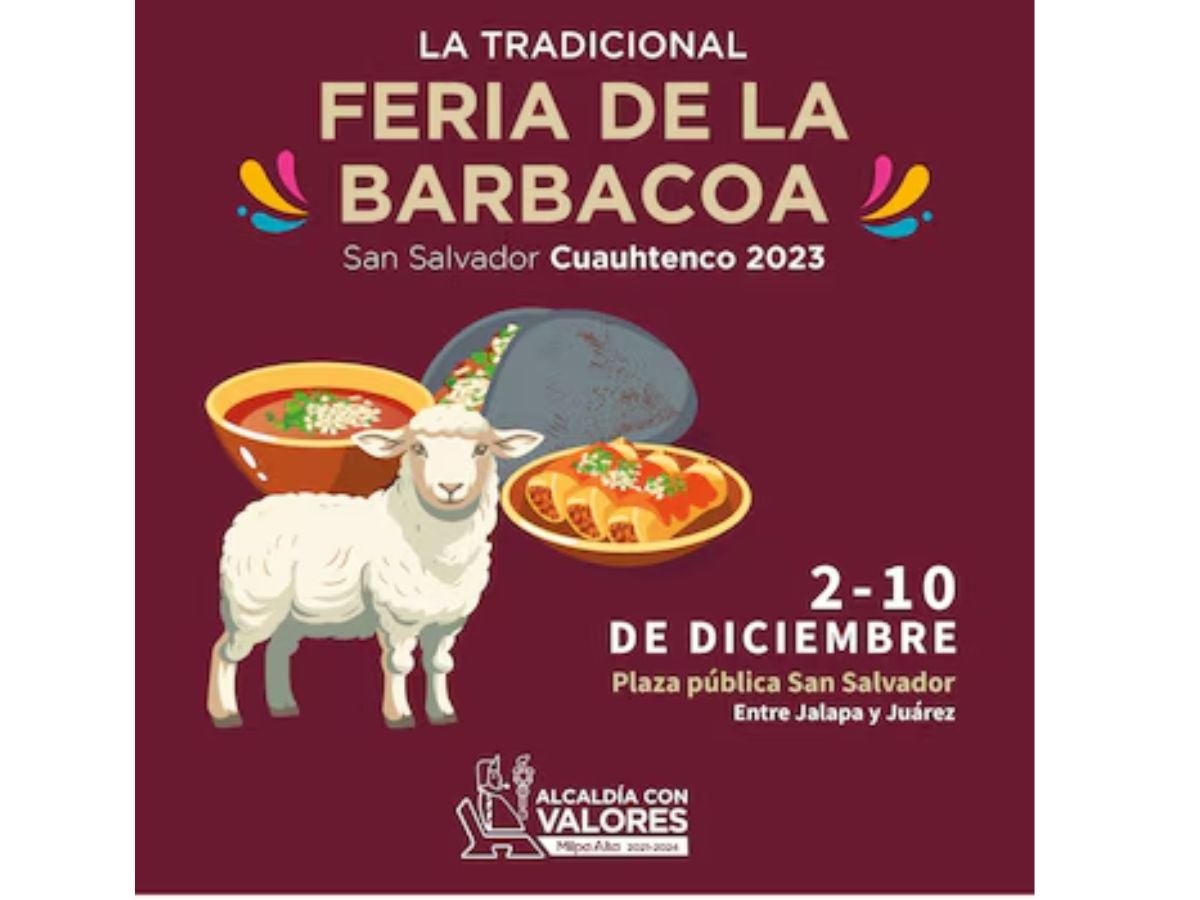 Barbacoa en la feria de la CDMX