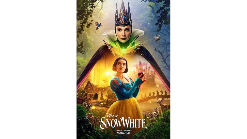 Se reveló el póster oficial del live action de Blancanieves. 