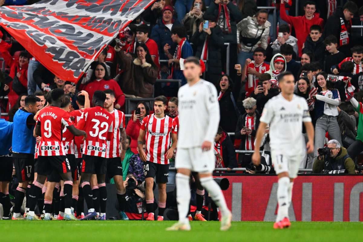 Real Madrid no pudo en su visita San Mamés 