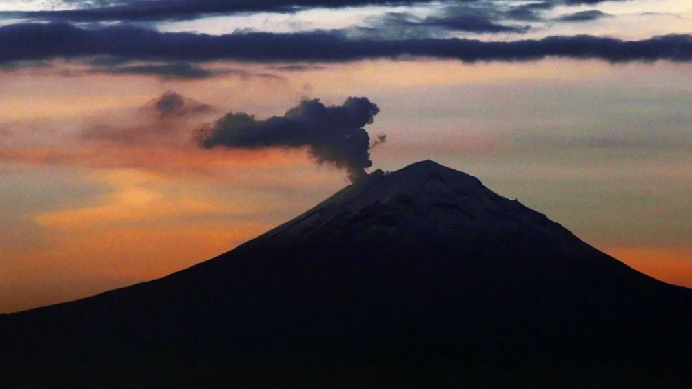 El Popocatépetl registró actividad volcánica