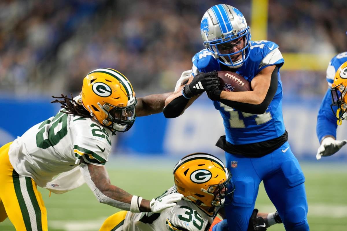 El encuentro en el Ford Field fue complicado para los Lions