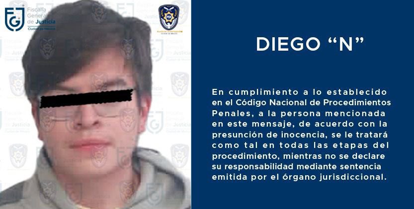 Diego 'N' fue detenido por portar en su tableta fotos de sus compañeras desnudas.