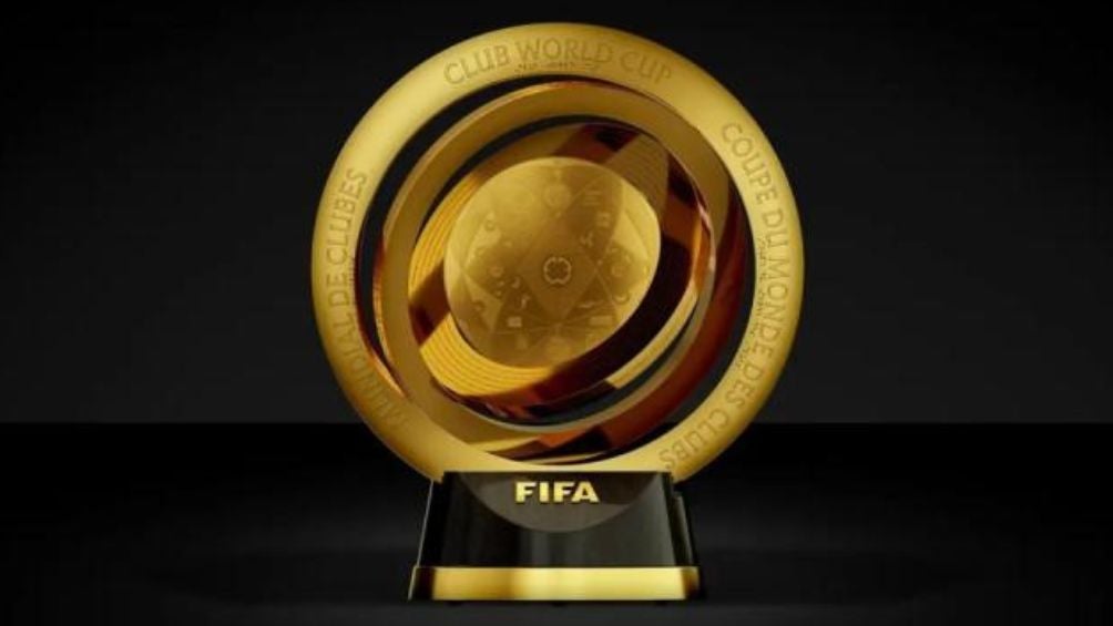 Este es el trofeo del Mundial de Clubes