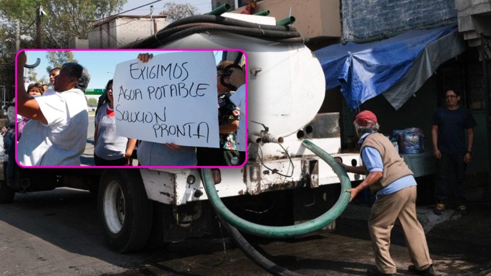 se ha registrado cortes de agua en diferentes alcaldías de la Ciudad de México