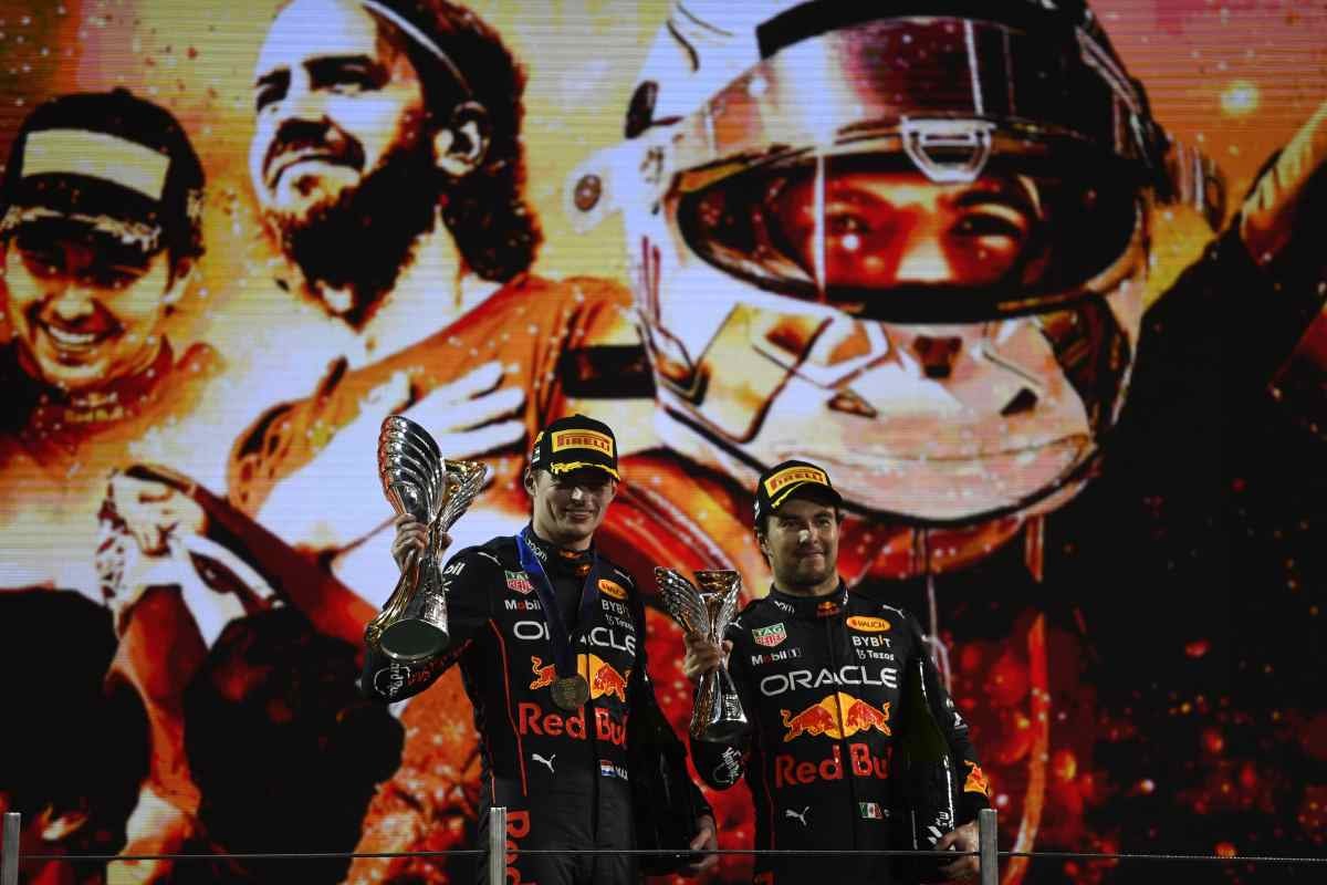 En 2022, Red Bull logró un doble podio con Checo y Max