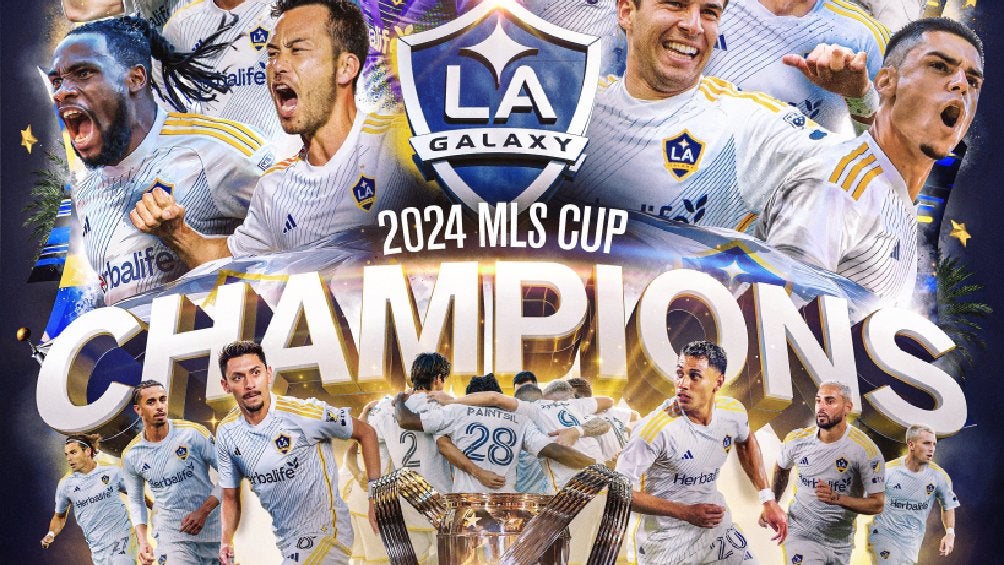 LA Galaxy se corona en la MLS