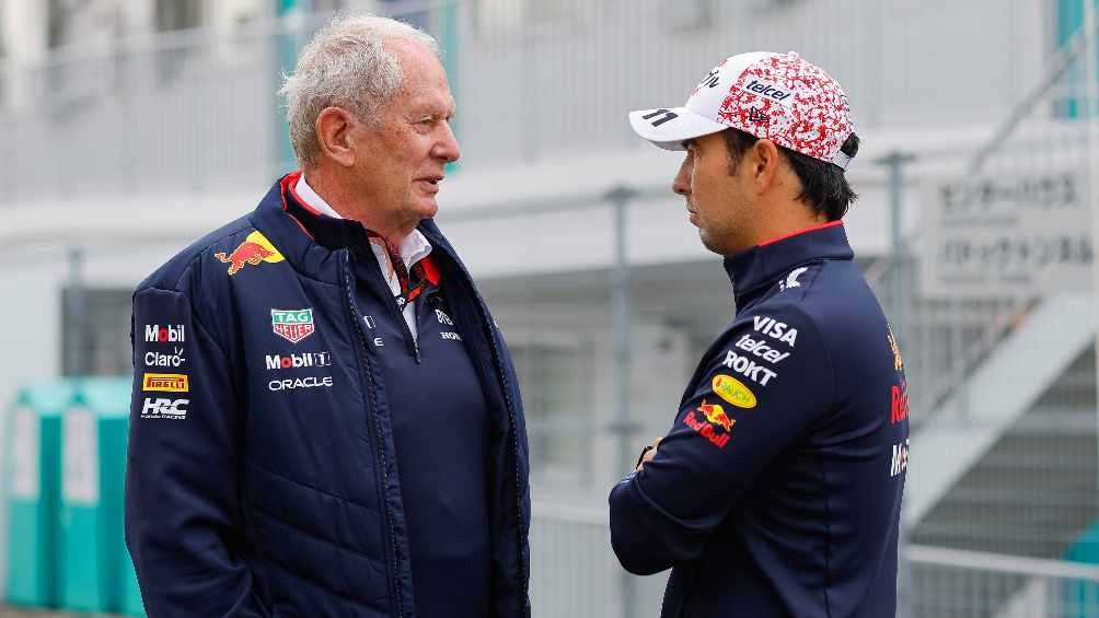 Helmut Marko asegura que están 'buscando una solución' para el futuro de Checo Pérez