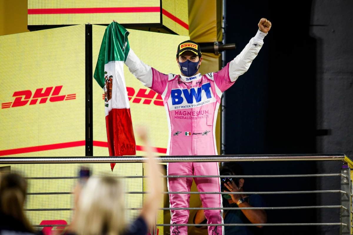 La primera victoria de Checo fue en 2020