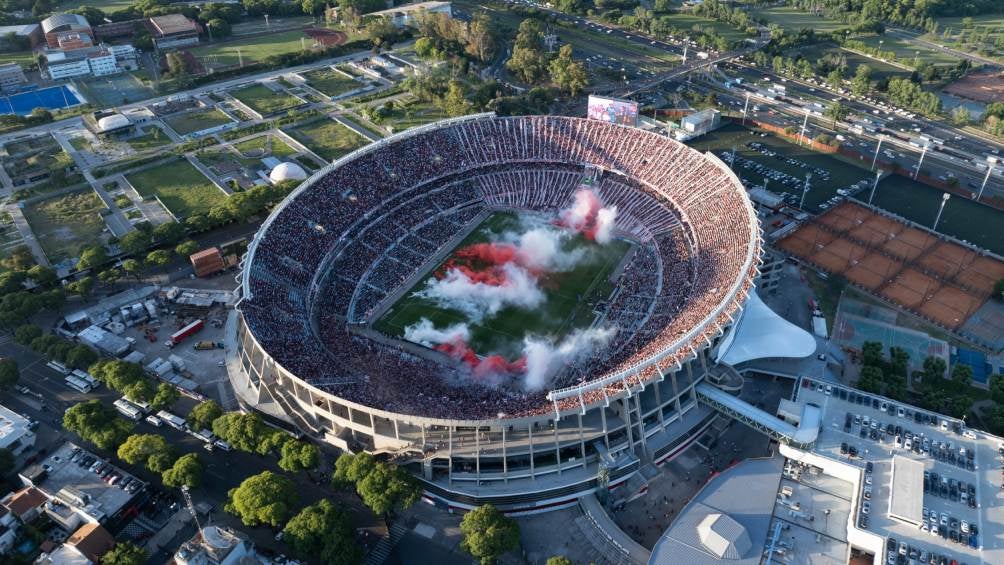 Monumental durante el River Plate vs Rosario Central