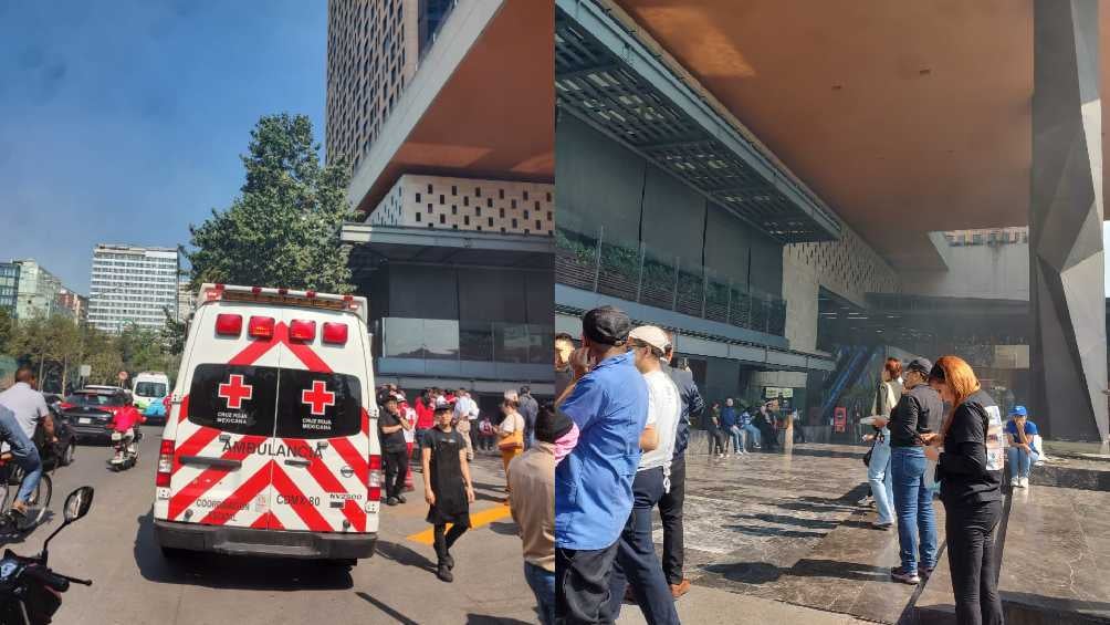 Reportan incendio en restaurante de Plaza Miyana de Polanco 