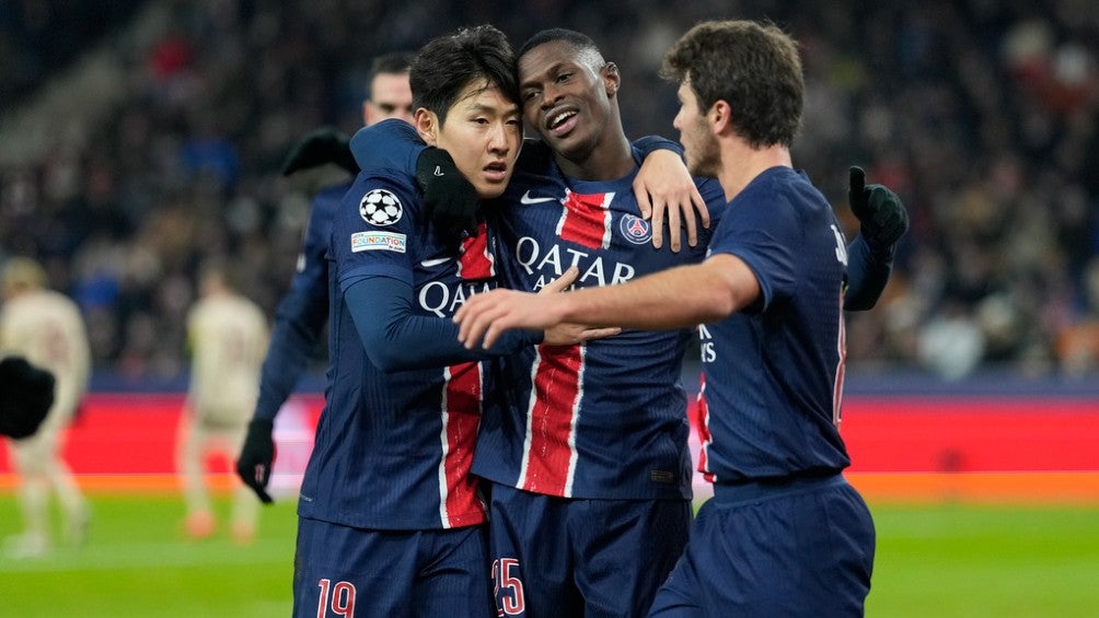 El PSG celebra la victoria 