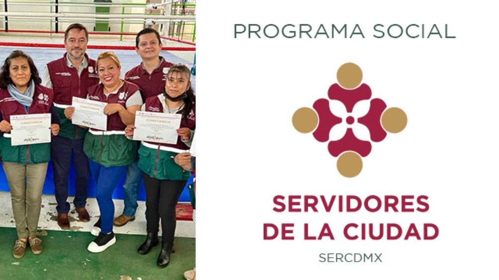 Programa servidores de la ciudad en CDMX