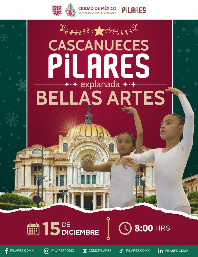 El evento será en la explanada de Bellas Artes.