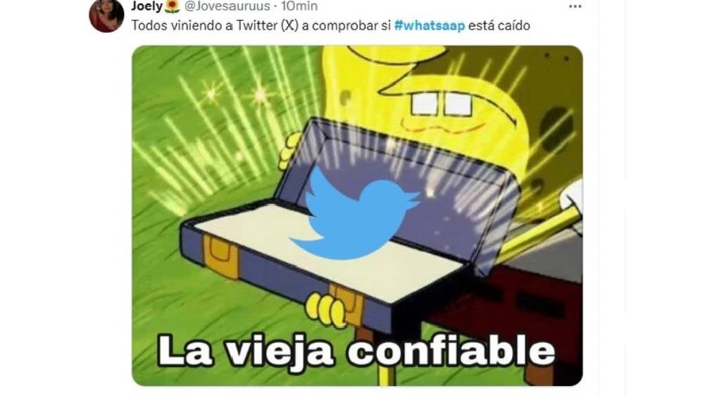 Usuarios reaccionaron con memes tras la caída de redes sociales 