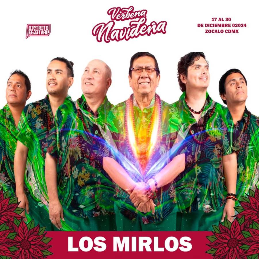 La cumbia amazónica estará presente con Los Mirlos.