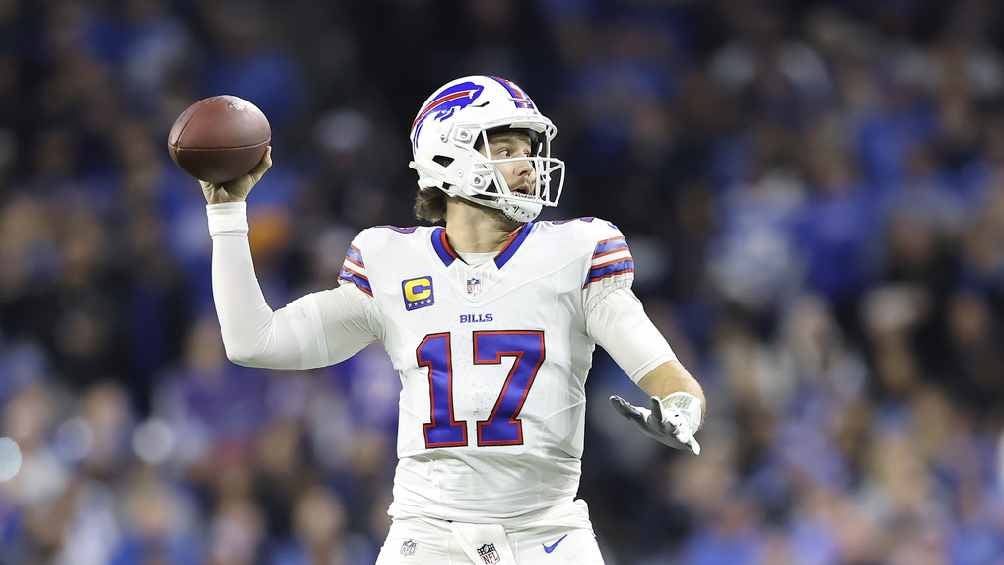 Buffalo aplasta a Detroit con actuación histórica de Josh Allen