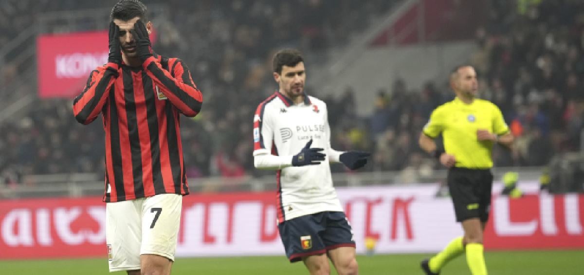 Genoa y Milan en San Siro 