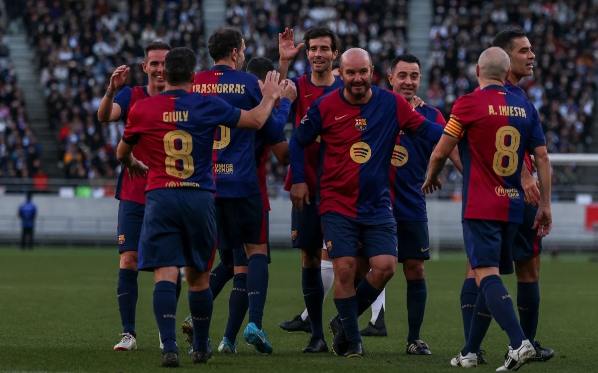 Festejo del gol