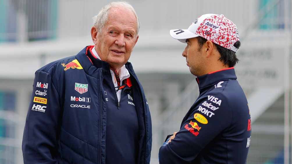 Helmut Marko confirma que darán a conocer el futuro de Checo Pérez 'en los próximos días'