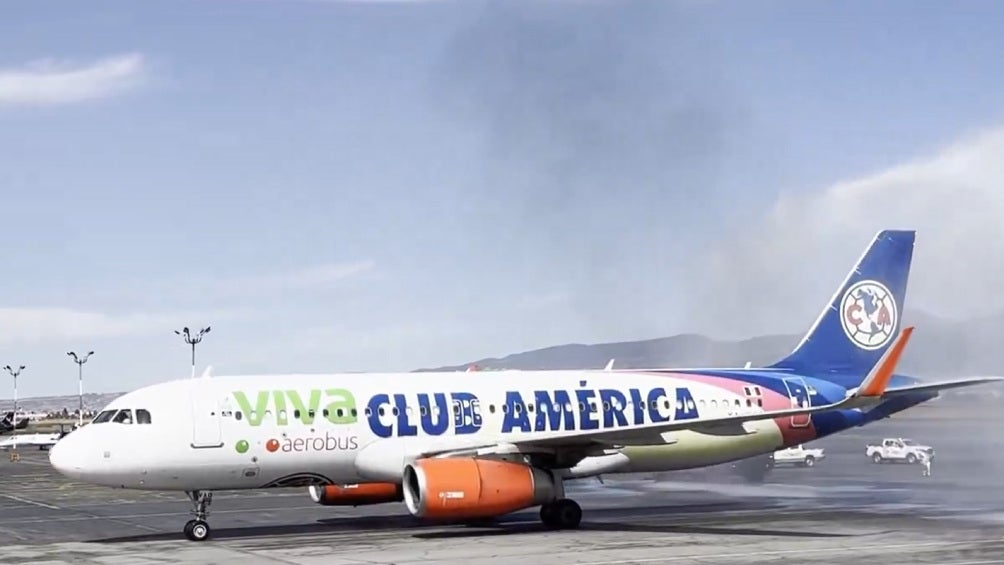 Avión oficial del Club América