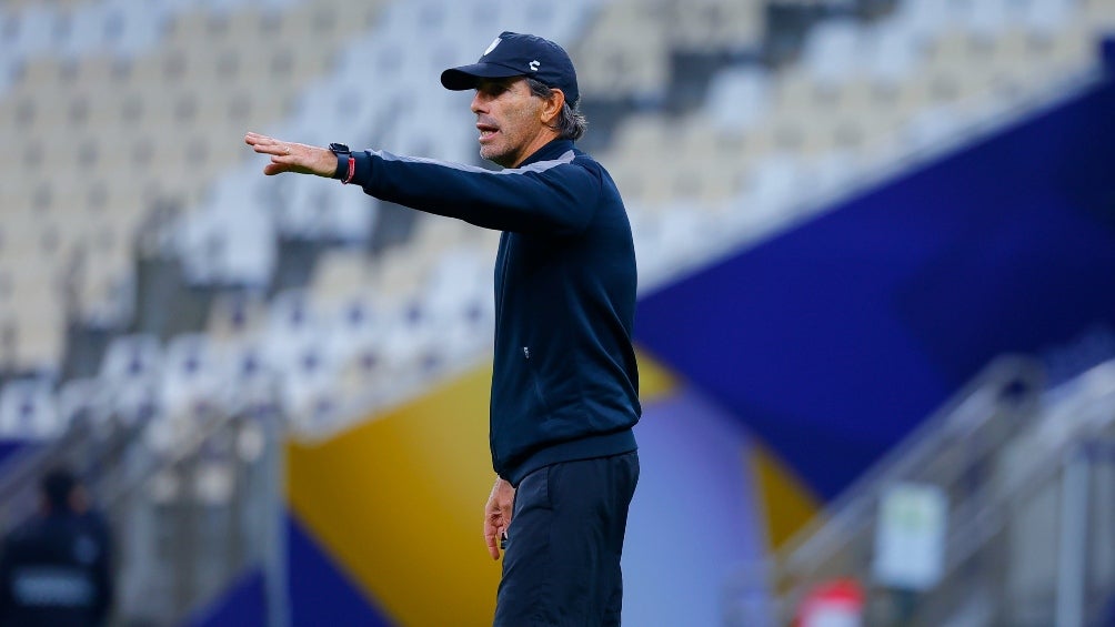 Guillermo Almada previo al Pachuca vs Real Madrid