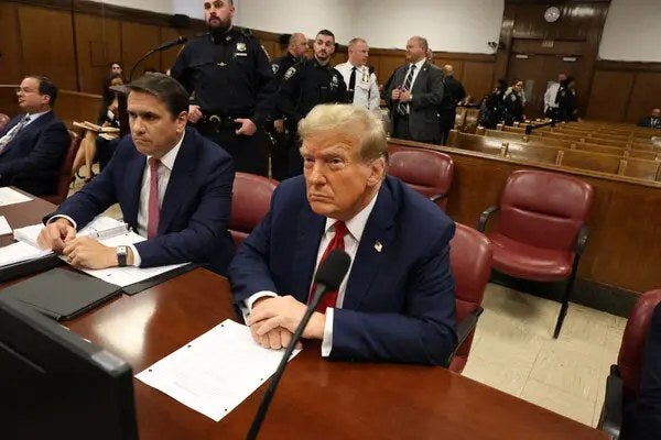 Donald Trump fue declarado culpable en mayo de este año