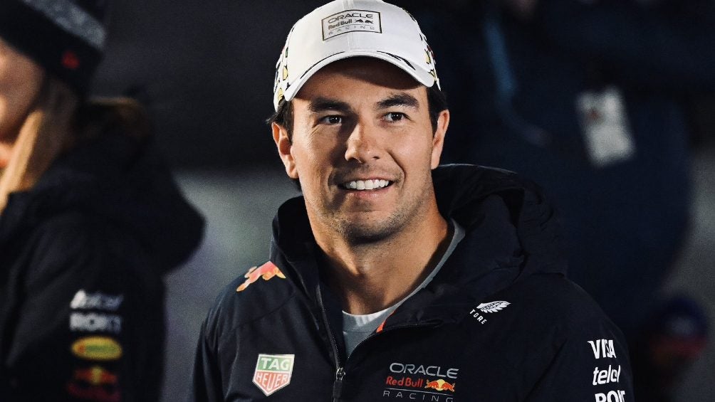 Checo Pérez previo a una carrera