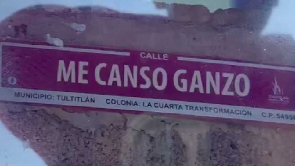 Colonia Cuarta Transformación y calles Me canso ganso o Abrazos no balazos, en homenaje a AMLO