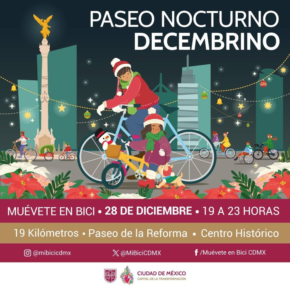 Paseo Nocturno de Navidad es el 28 de diciembre.