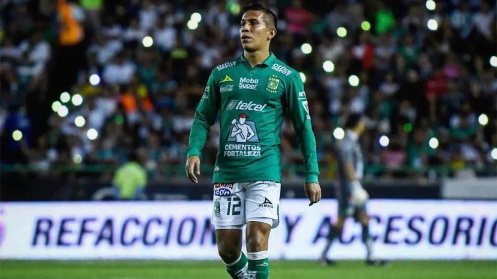 Rodríguez durante su paso en León